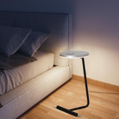 China LED Floor Lamps Modern Wireless Minimal Charging Table Light Warm White for sale