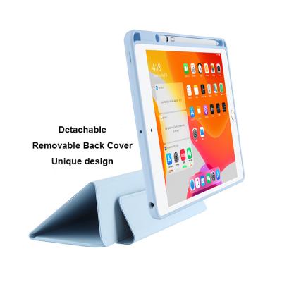 China Protect For Tablet Tablet Triple Slim Detachable Cover For iPad 7th Gen Generation 10.2 2019 Compatible Case For iPad 10.2 Inch 2021 2020 for sale