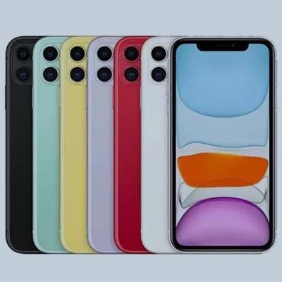 China Dual SIM Card Hot Original Authentic phone iPhone 11 unlocked used mobilephone for iOS Apple iPhone 11 6.1in for sale