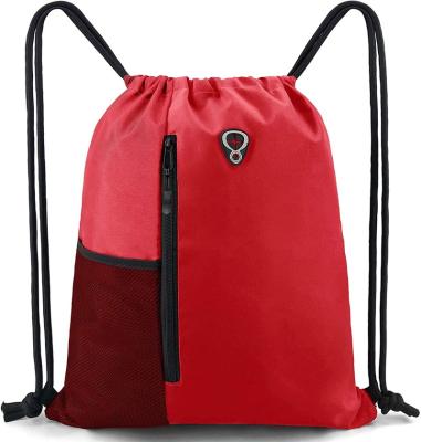 China Custom Drawstring Bag Travel Drawstring Bag Waterproof Polyester Anti-theft Backpack Polyester With Filling Port 96 for sale