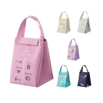 China Custom Waterproof Portable Cooler Cute Cooler Kids Bag Pattern Small Lunch Bag Lunch Bag For Kids for sale