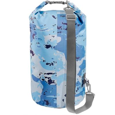 China Portable Waterproof Fish Cooler Backpack Waterproof Insulated Dry Bag Cooler With Shoulder Strap for sale