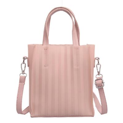 China New 2022 fashion waterproof handbag designer cross - body bag pink silicon bags for girls for sale