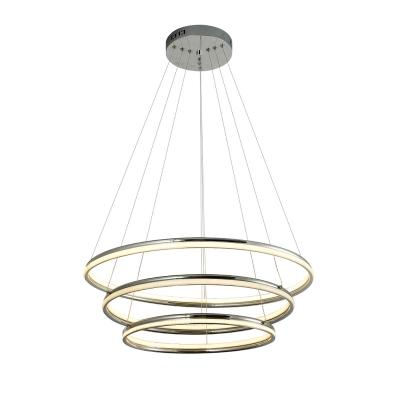 China Luxury Modern Nordic Led Ribbon Ceiling Lamp Energy Saving Chandelier For Living Room for sale