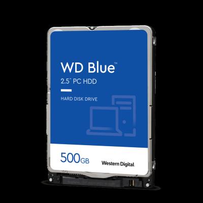 China Original Brand New Blue SATA HDD 500GB 1T 2T 5400RPM 6Gb Mobile Hard Disk Drive CA500 2.5 Inch Hdd W-D5000LPCX For Laptop Desktop for sale