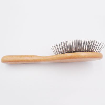 China New Style Wooden Hair Brushes Cushion Beech Handle Cushion Wholesale For Travel for sale