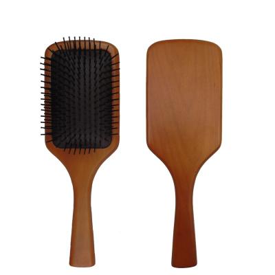 China Compact Wholesale Natural Massage Wooden Hair Brush and Comb for sale