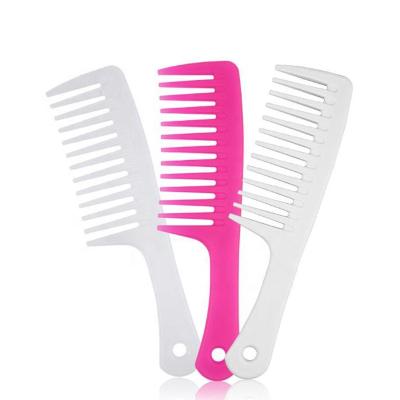 China Customized New Logo Design Cheap Plastic Hair Comb For Home for sale