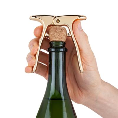 China High quanlity viable hot selling champagne extractor, wine bottle opener gift set metal bottle openers, champagne tools for sale