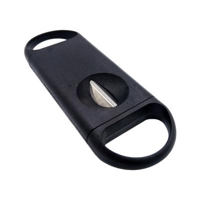 China ABS V Blade Cigar Cutter, Plastic V Cut Cigar Cutter Travel Cigar Accessories Low Price But Good Quality for sale