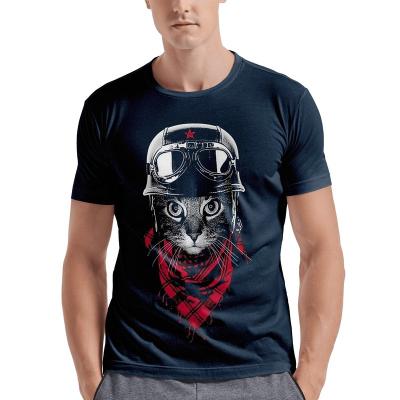 China 210 Gsm Anti-Wrinkle 2021 High Quality Cotton T-shirt 100% Short Sleeve T-shirt Men For Custom Made Tees for sale