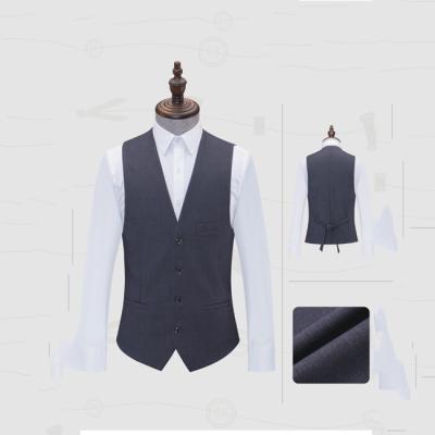 China Factory Wholesale Custom Anti-wrinkle Casual Formal Sleeveless Vest For Men for sale