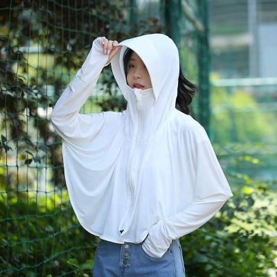 China UPF 50+ Shorts Anti-ultraviolet Light And Air Conditioning Breathable Silk Long Sleeve Shirt Sunscreen Ice Custom Women for sale