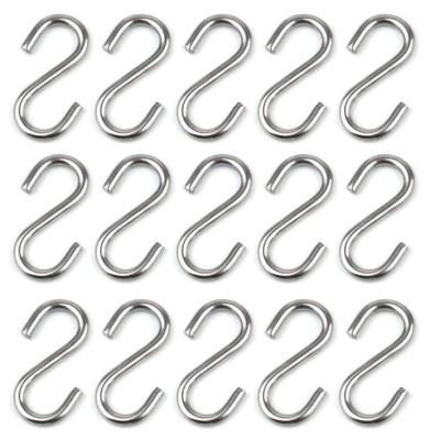 China Heavy Industry S Hooks 304 Stainless Steel Heavy Duty S Hooks S Shaped Hanging Hook for sale