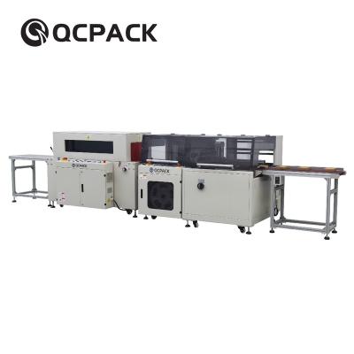 China CLOTHING mass production automatic high speed pof shrink film wrapping machine for sale