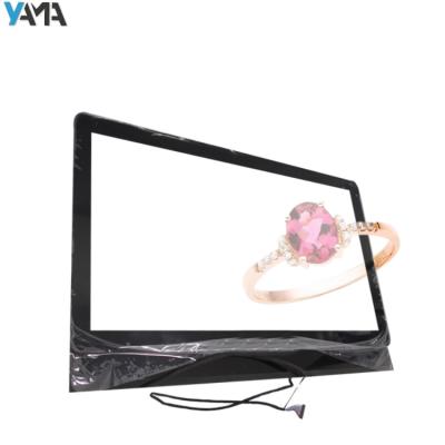 China digital signage and displays 21.5inch transparent advertising player lcd board 21.5inch for sale