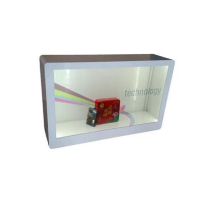 China Indoor Advertising Digital Signage And Transparent Transparent Advertising Displays 32inch Presentation Box / Showcase for sale