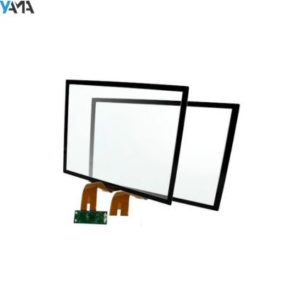 China Glass+glass interactive small size touch screen bathroom mirror multitouch touch screen for sale