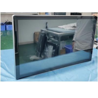 China Aluminum Frame + Large Outdoor Explosion-proof Tempered Glass Touch Monitors 65inch Touch Screen Display for sale