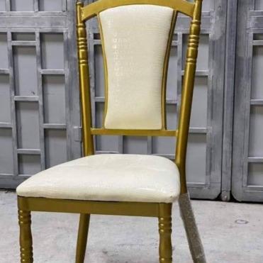 China Wholesale Modern Design Chair For Wedding Event Metal Chair PU White Leather Fashionable for sale