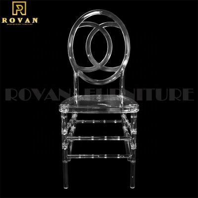 China Modern Plastic Party Chair To Wedding Stackable Crystal Chairs Acrylic Wedding Chairs for sale