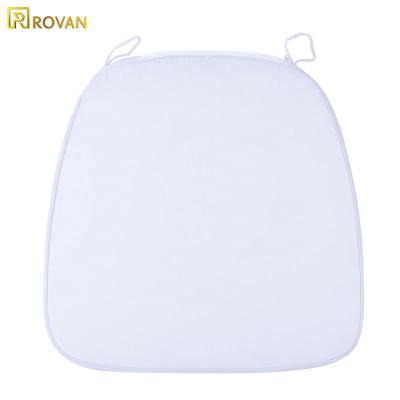 China Modern Wedding Chiavari Chair Cushion PU Leather Uniform Fabric for sale