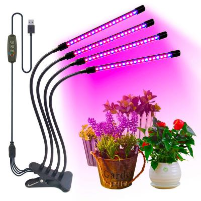 China Seed Seed Growing Indoor Plants Dimmable Led Grow Light With 3 Mode Timing Function for sale