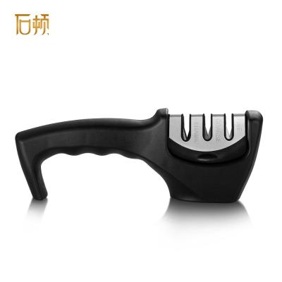 China Viable Hot Sale Manual 3 Stage Professional Knife Sharpener For Stainless Steel Diamond Knife Sharpening Ceramic Kitchen for sale