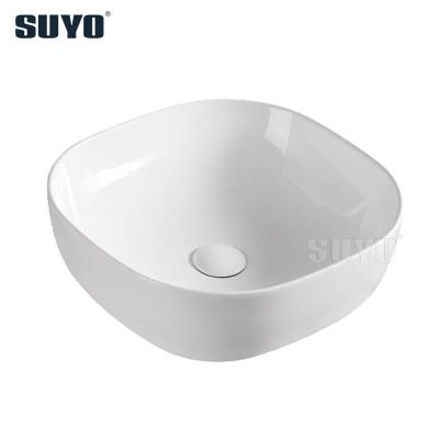 China Easy Clean Sanitary Ware Hole Basin Art Ceramic Bowl Shape Bathroom Not Over Sink Lavatory Counter Heights for sale