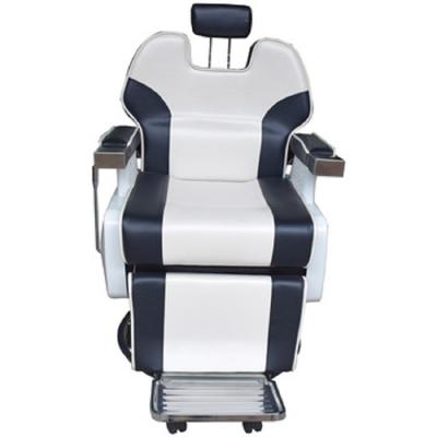 China Modern Hydraulic High Back Barber Shop Store Luxury Durable Portable Folding Beauty Customer Old With Headrest Kids Car Barber Chair for sale