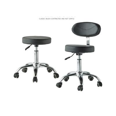 China Good Quality Leather Waist Leather Or Fabric China Supplier Or Fabric Adjustable Technician Stool Chair for sale