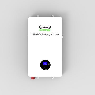 China Galaxy Energy High Power 48V 200AH 10kwh LiFePO4 Lithium Iron Battery With Smart BMS 2000mAh for sale