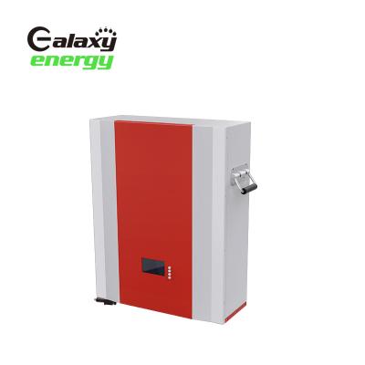 China Galaxy energy wall mount lifePo4 24v 100ah lithium ion battery pack for GE24100 solar power system for sale