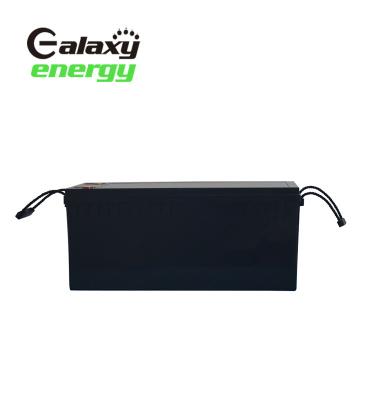 China Machine- the plastic case 12.8V200Ah lithium ion battery pack to replace lead acid battery for sale