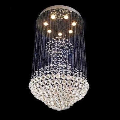 China Modern style hot sale ceiling crystal chandelier with good price  Staircase Crystal Chandelier for sale