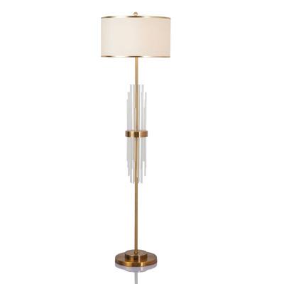 China Postmodern Crystal Tube Floor Standing Lamp  LED Corner Floor Lamp Lighting and circuitry design for sale