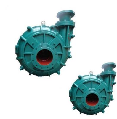 China Single Stage Industrial Horizontal Slurry Pump Dredge with Fluoro Plastic Rubber Lined for sale