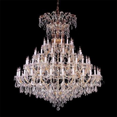 China Decoration Crystal Lighting Aplique Chandeliers Pendant Lights Maria Theresa Luxury Chandelier for sale