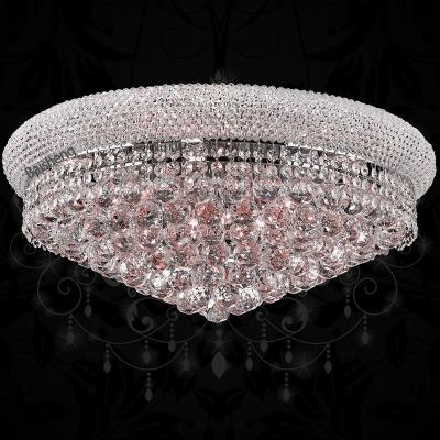 China Surface mounted 60cm modern luxurious classic k9 traditional chic krystal crystal ceiling lights for restaurant gym washroom luz for sale