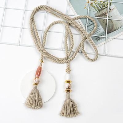 China Viable New Arrival Fringe Waist Beaded Rope For Clothing Decoration for sale