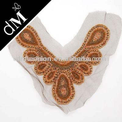 China 2015 new products handmade beaded shirt collar fake could be changed as required for sale