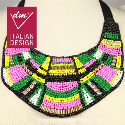 China Chunky Wholesale Ceramic Statement Necklace In China for sale