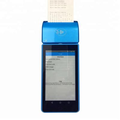 China Handy wireless posbank posbank android system terminal eft pos solution machine terminal device H1050B for sale