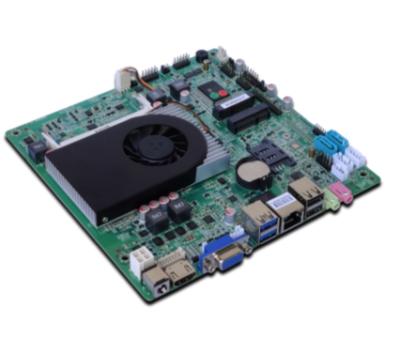 China ABS I7 Celeron cpu quad core mainboard with wifi control and fan development industrial motherboard PCBA for sale