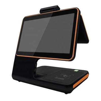 China NFC/ID Card Reader All In One Android Touch Screen Windows POS Terminal With Fingerprint NFC ID Card Reader Face Recognition POS Device for sale