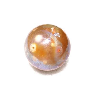 China China Aura Flower Agate Ball Wholesale Aura Crystal Sphere Flower Agate Sphere High Quality For Sale for sale