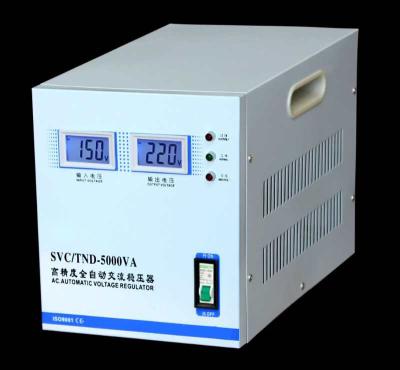 China Other TND-5Kva 5000Va Waveforms Distortion 5000 Watt Servo Automatic Voltage Regulator Stabilizer Price for sale