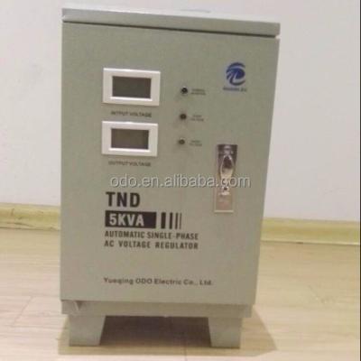 China Other ODOELEC TND Single Phase 5000VA Automatic Voltage Regulator Stabilizer (SVC) for sale