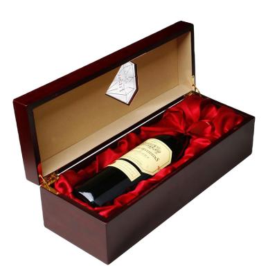 China High Quality Recyclable Cardboard Paper Packing Box Wine Bottle Packaging Gift Box For Liquor Wine And Champagne for sale