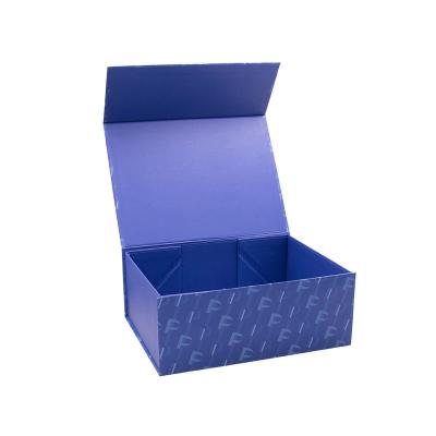 China Recyclable Exquisite Gift Folding Box Hard Cosmetics Packaging Box Shoes Bag Gift Folding Box for sale